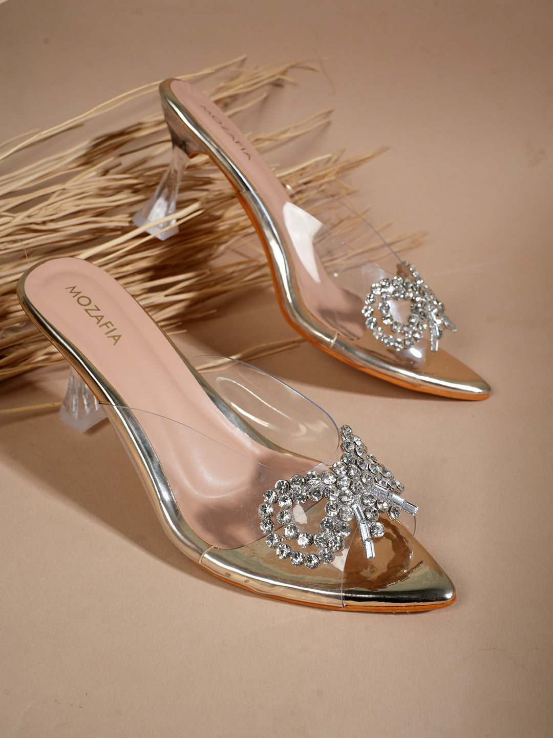 MOZAFIA Heels Sandals for Women