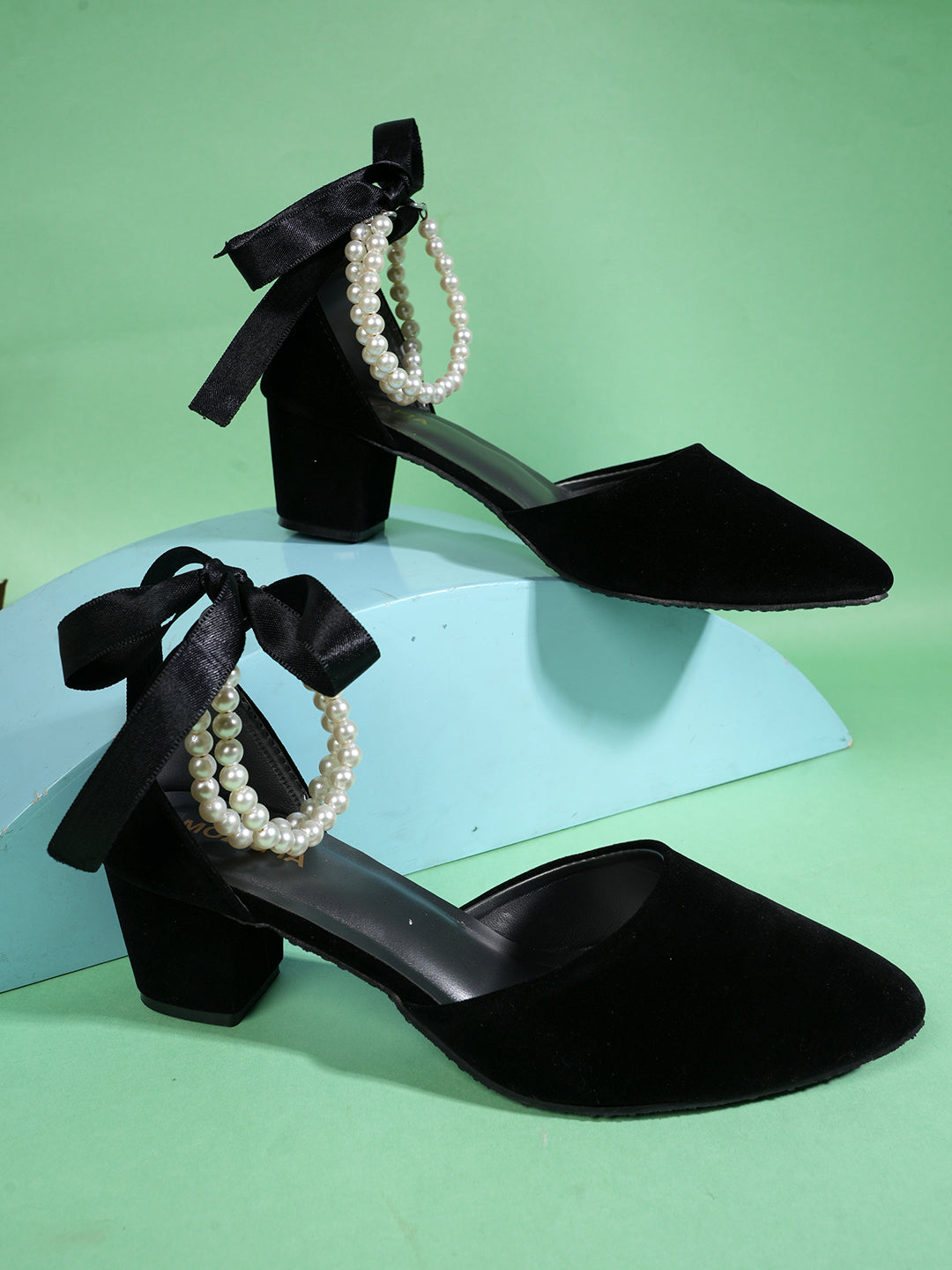 MOZAFIA Heels Sandals for Women