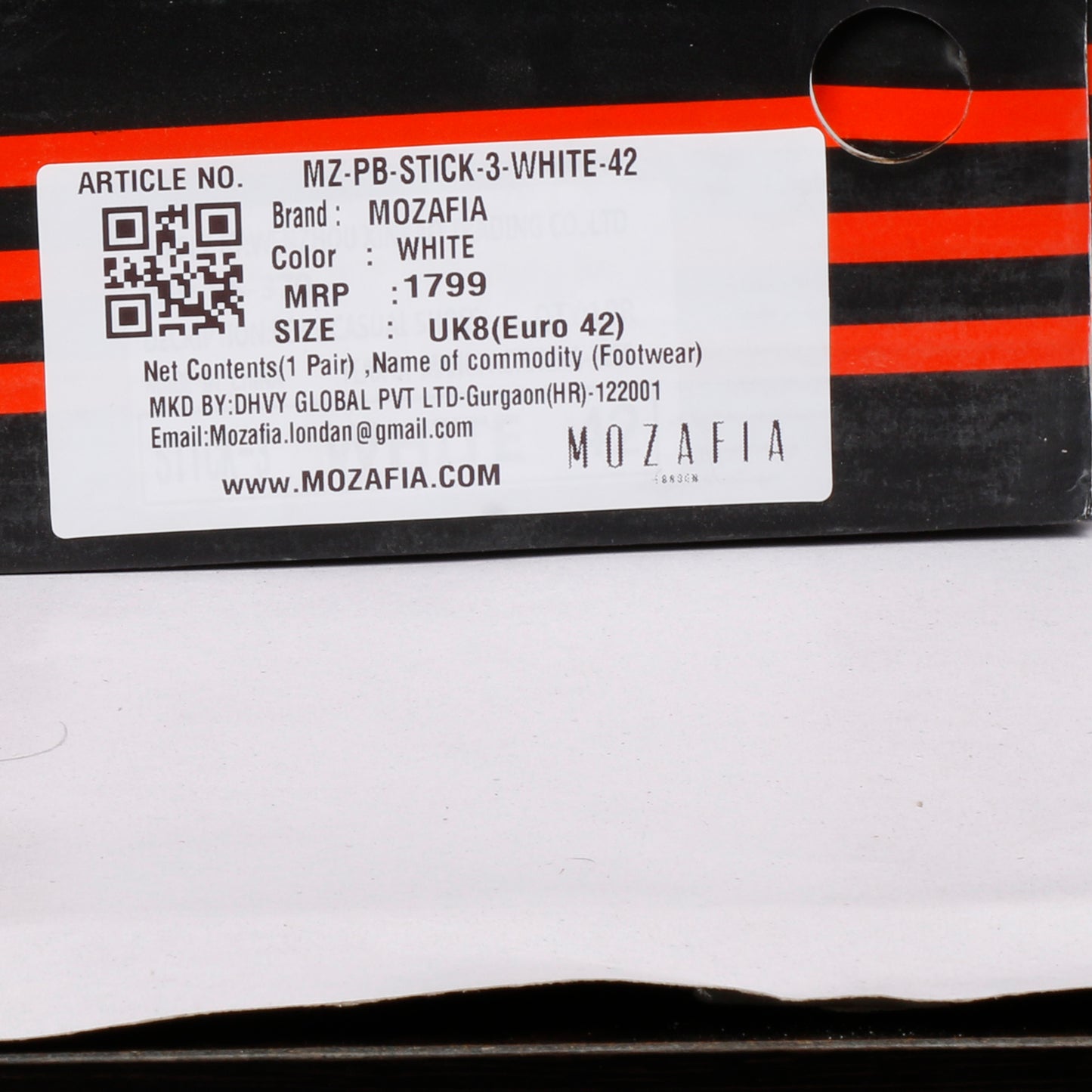 Mozafia Lace Up Men Casual Shoes(MZ-PB-STICK-3)