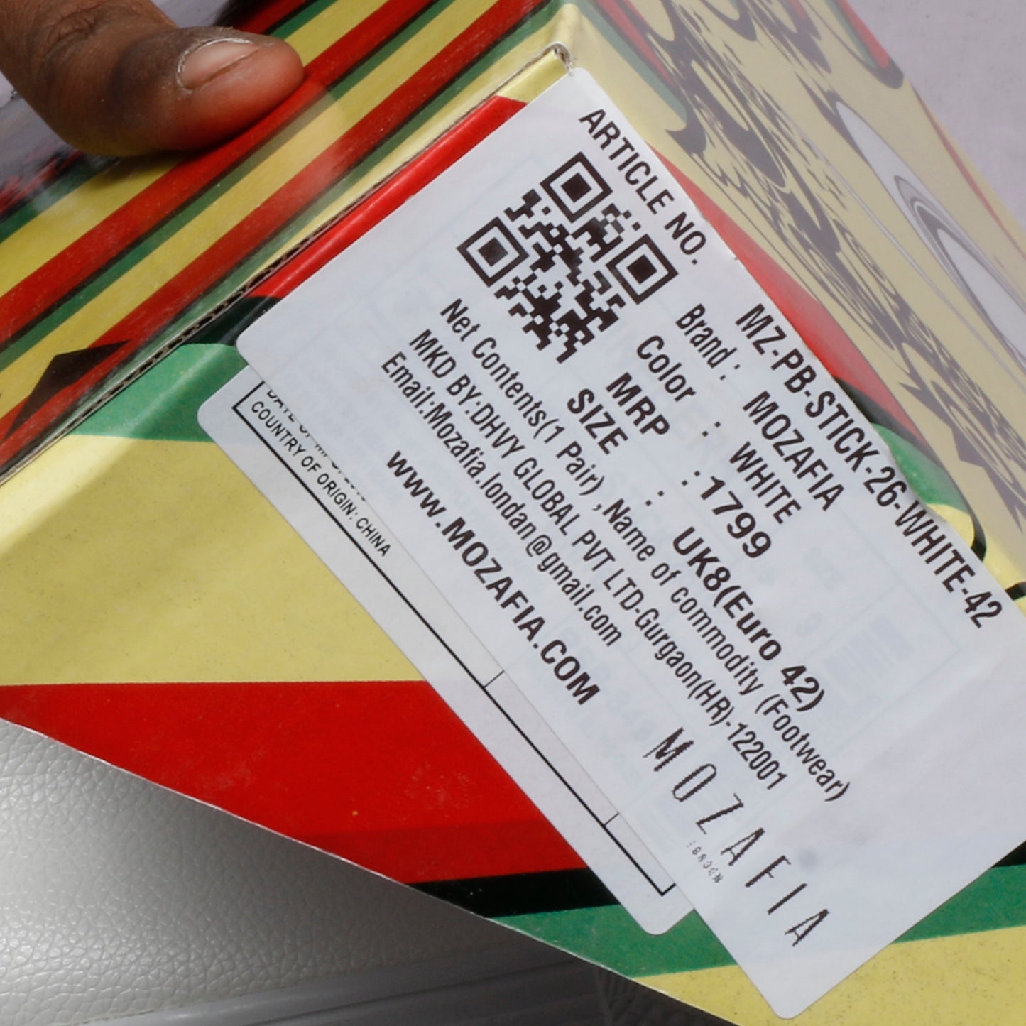 Mozafia Lace Up Men Casual Shoes(MZ-PB-STICK-26)