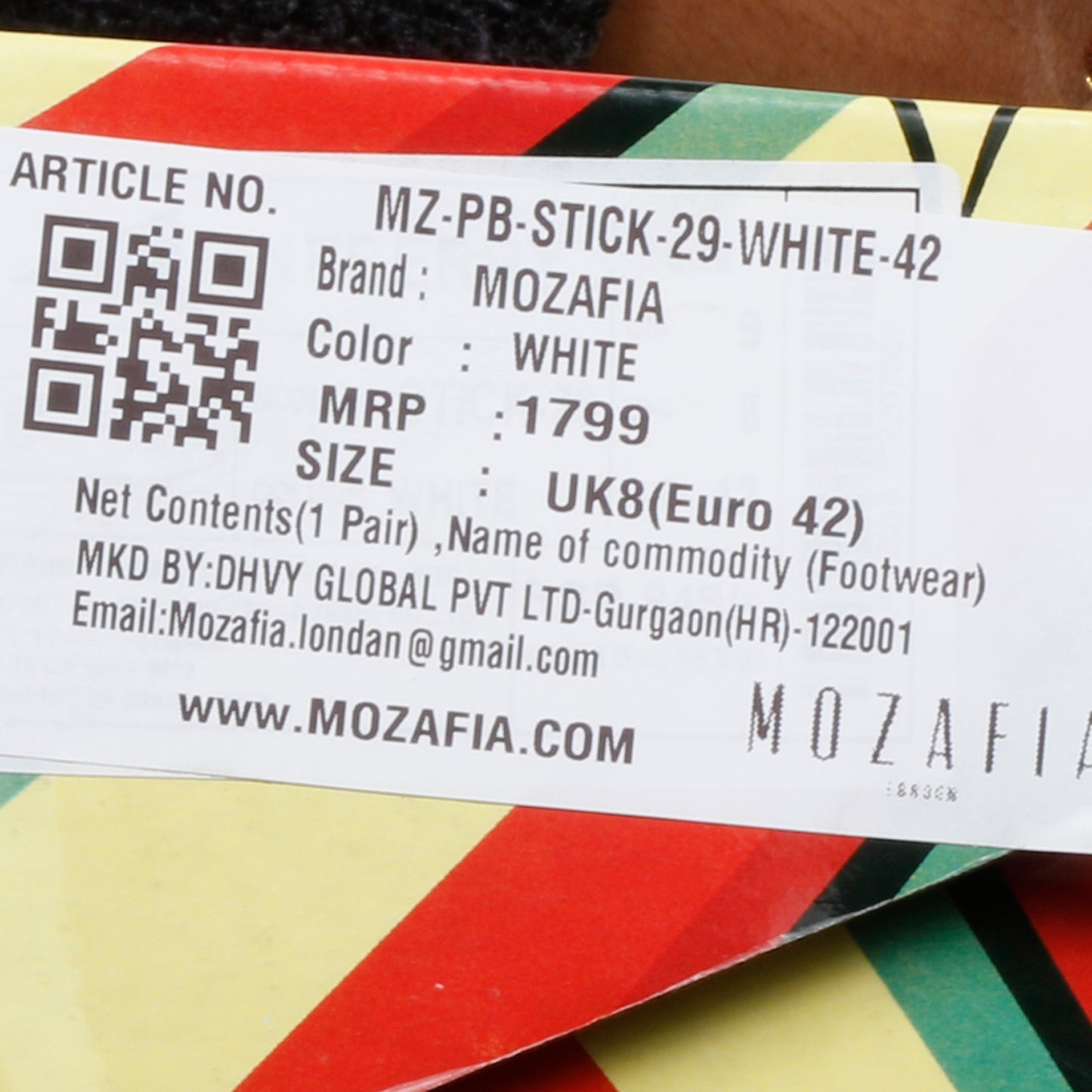 Mozafia Lace Up Men Casual Shoes(MZ-PB-STICK-29)