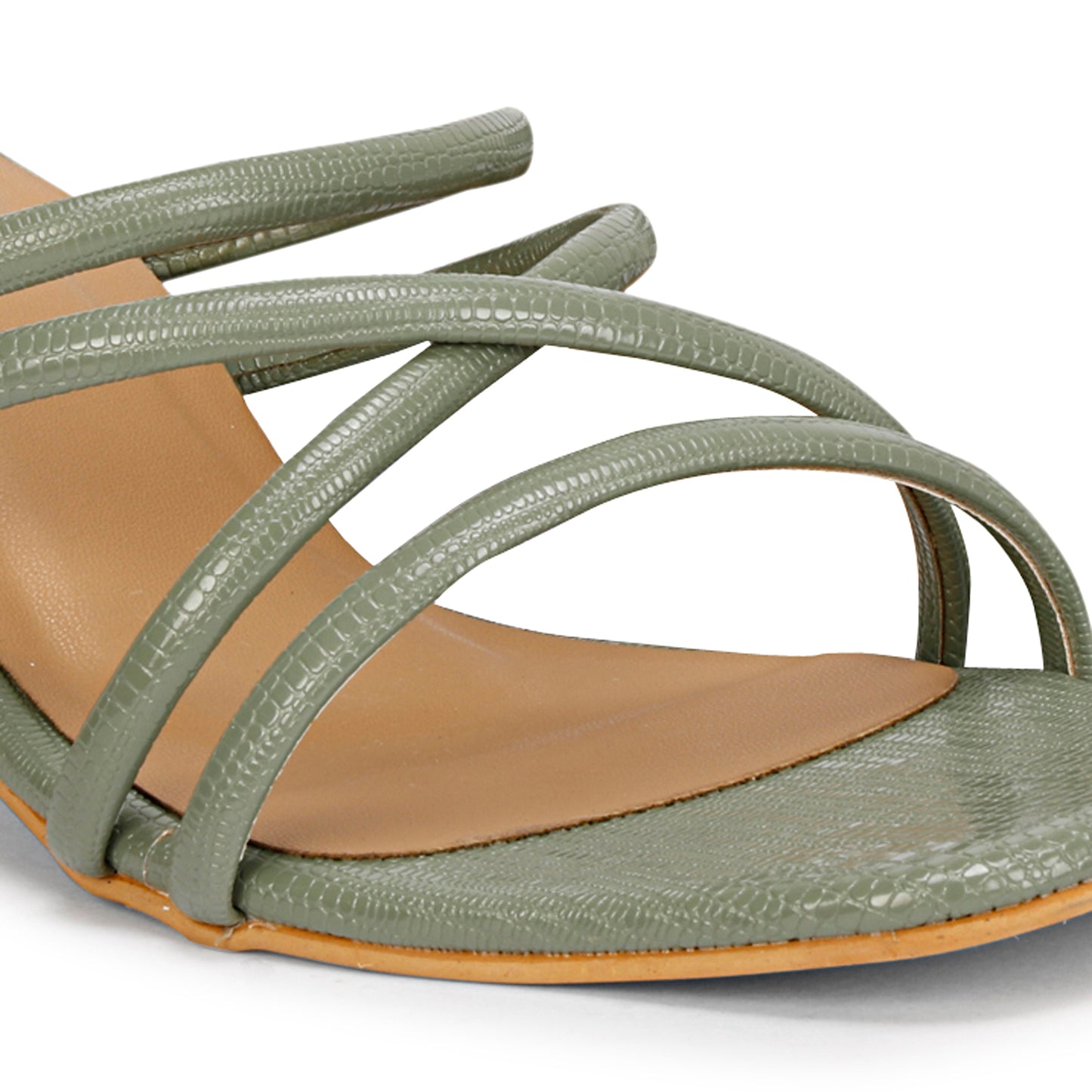 Mozafia Square Toe-Strappy -3 Women Heels