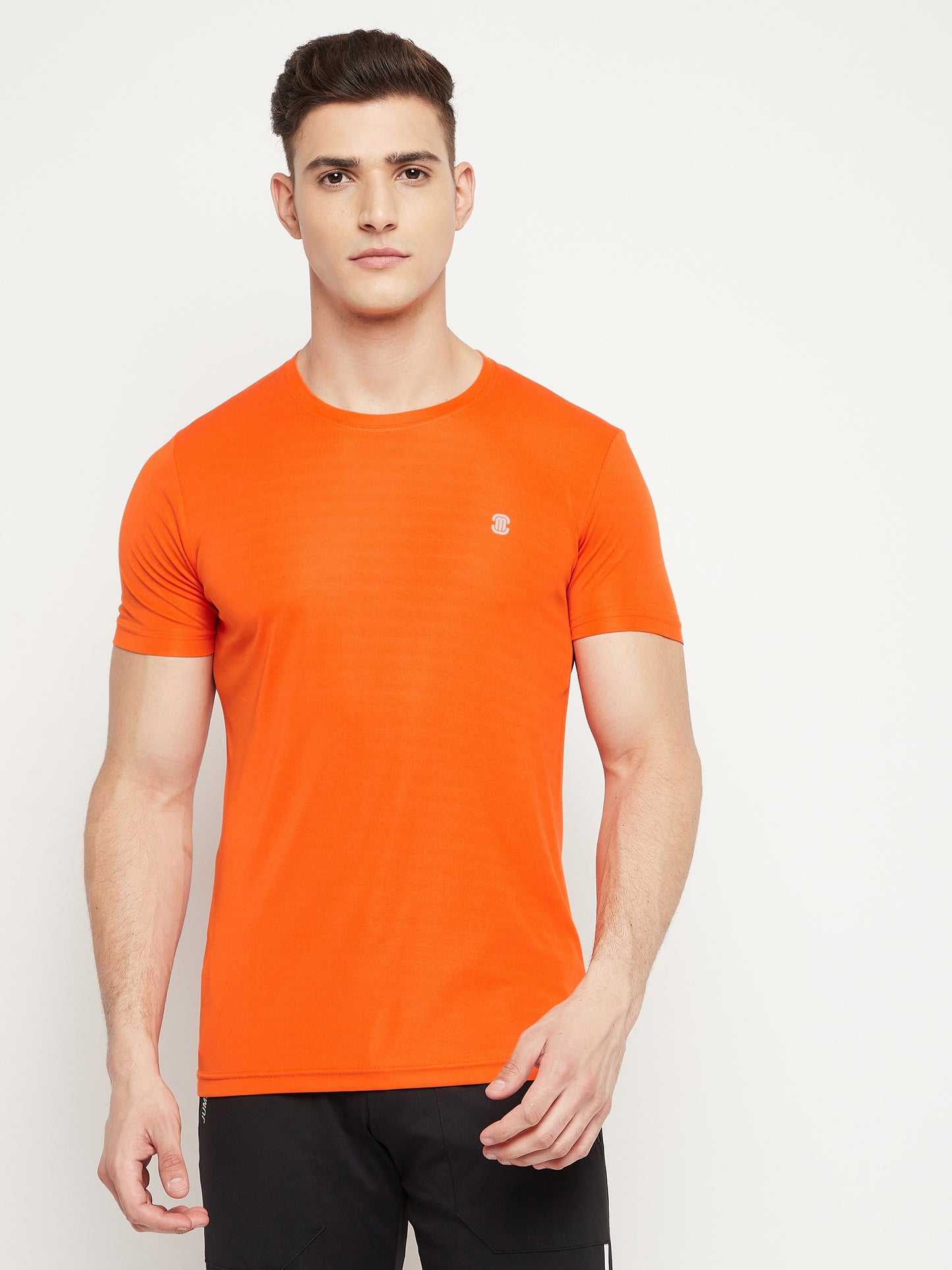 Mozafia Round Neck Sports Tshirts For Men