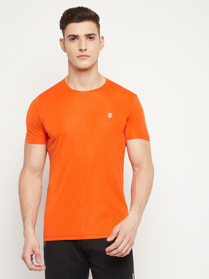 Mozafia Round Neck Sports Tshirts For Men