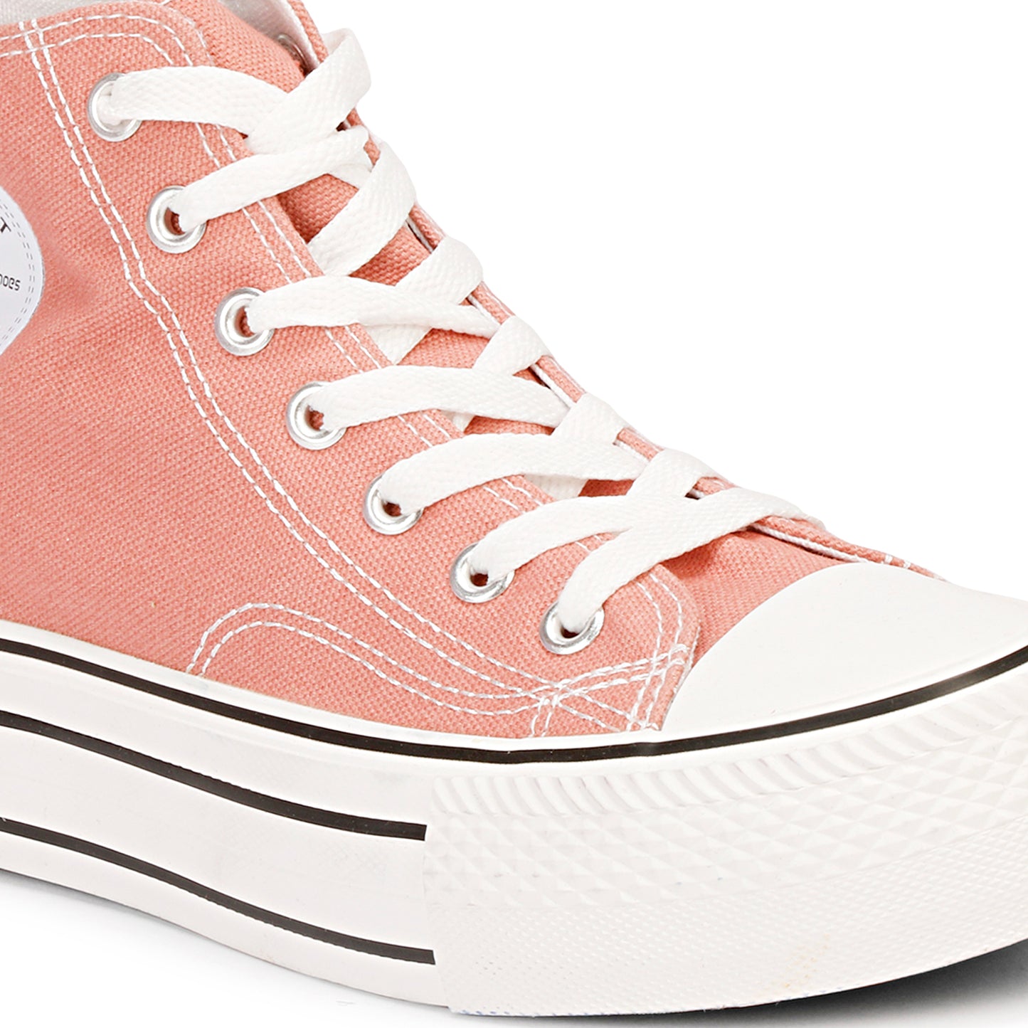 Mozafia Canvas Plim High Cut Women Shoe
