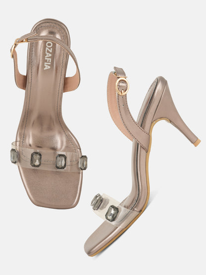 MOZAFIA Heels Sandals for Women