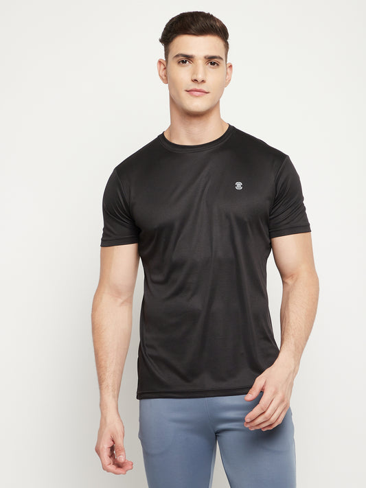 Mozafia Round Neck Sports Tshirts For Men