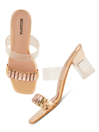 MOZAFIA Heels Sandals for Women