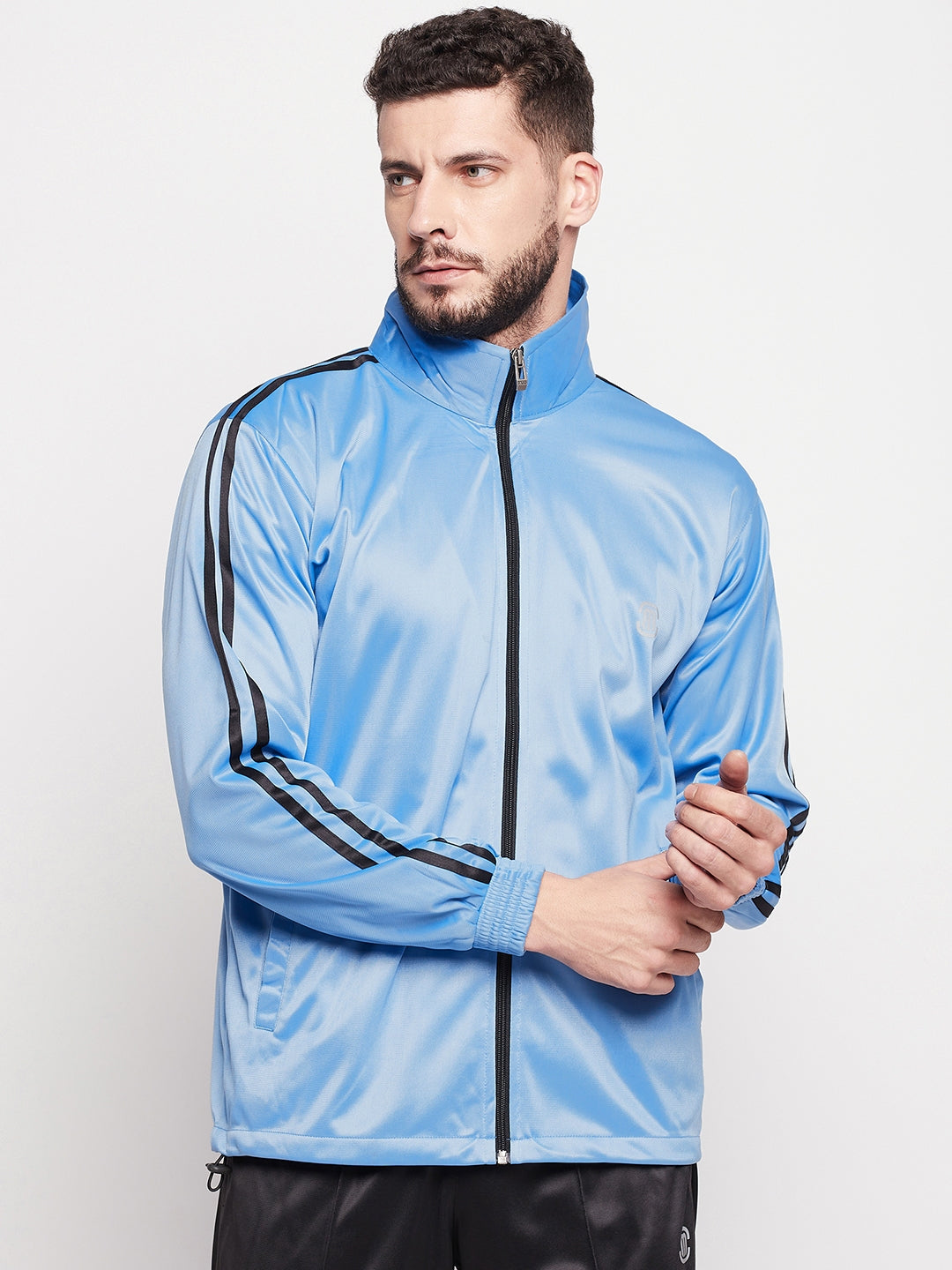 Mozafia Poyster Regular Fit Mens Sports Jacket