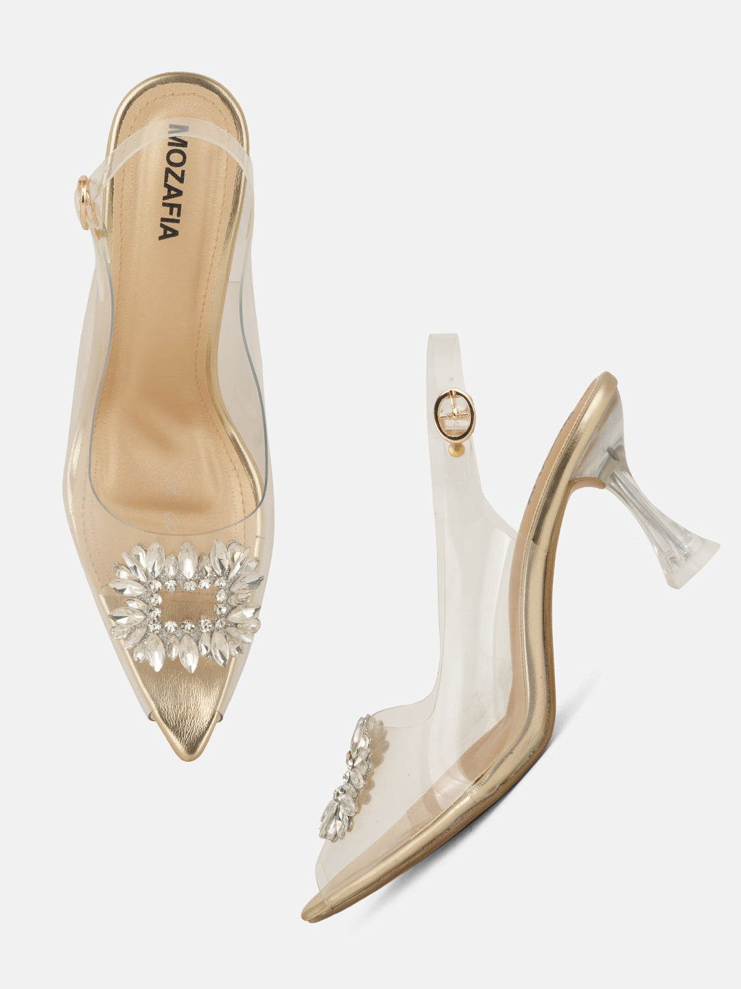 MOZAFIA Heels Sandals for Women