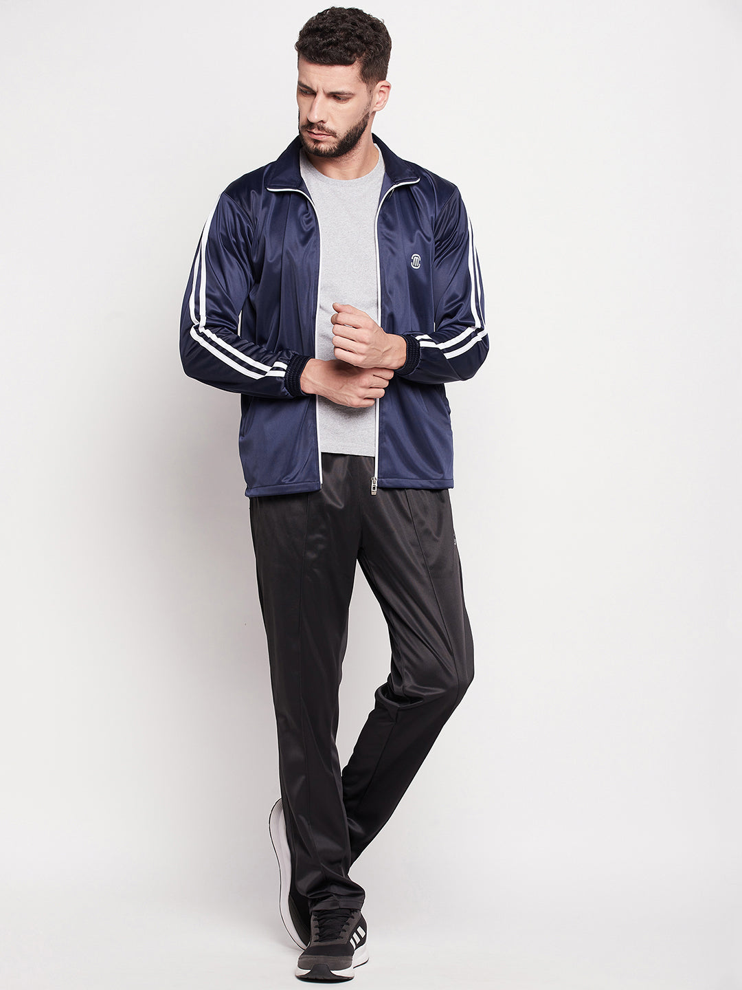Mozafia Poyster Regular Fit Mens Sports Jacket