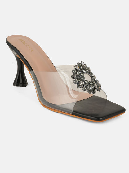 MOZAFIA Heels Sandals for Women