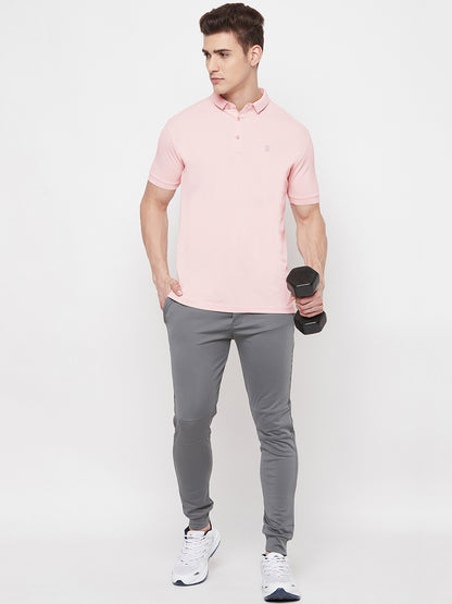Mozafia Polo Neck Sports Tshirts For Men
