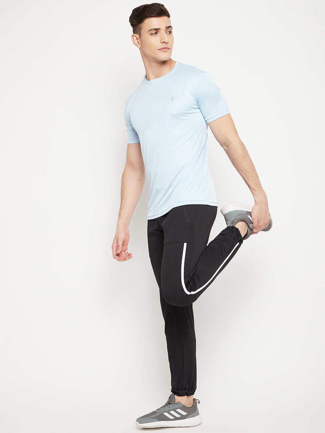 Mozafia Round Neck Sports Tshirts For Men