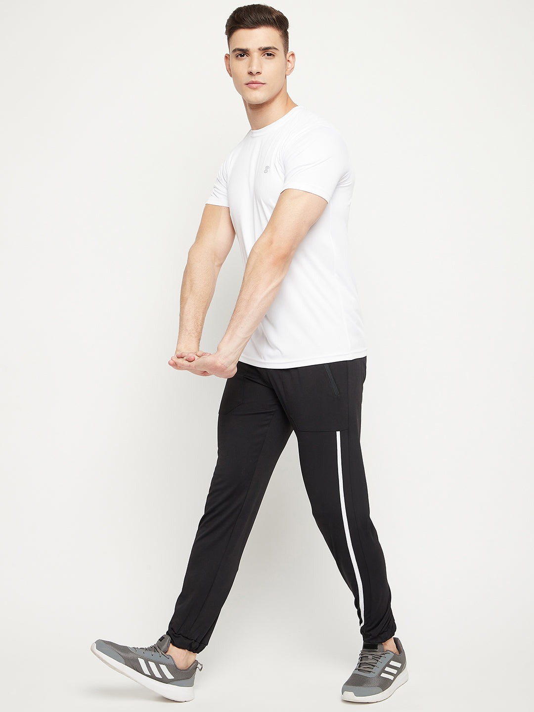 Mozafia Round Neck Sports Tshirts For Men