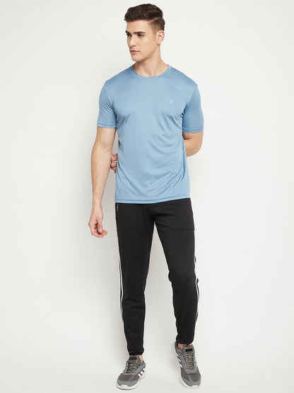 Mozafia Round Neck Sports Tshirts For Men