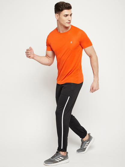 Mozafia Round Neck Sports Tshirts For Men