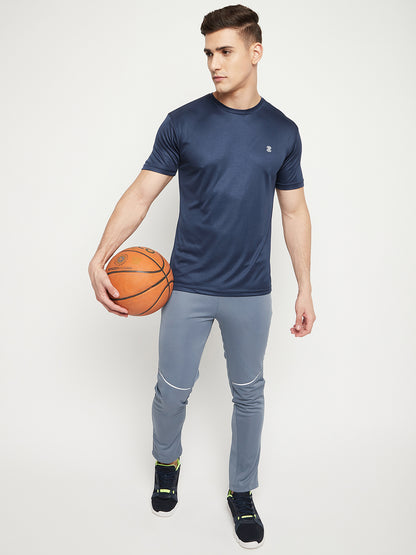 Mozafia Round Neck Sports Tshirts For Men