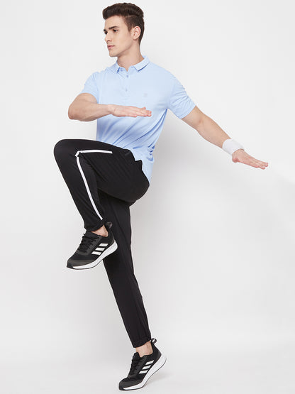 Mozafia Polo Neck Sports Tshirts For Men