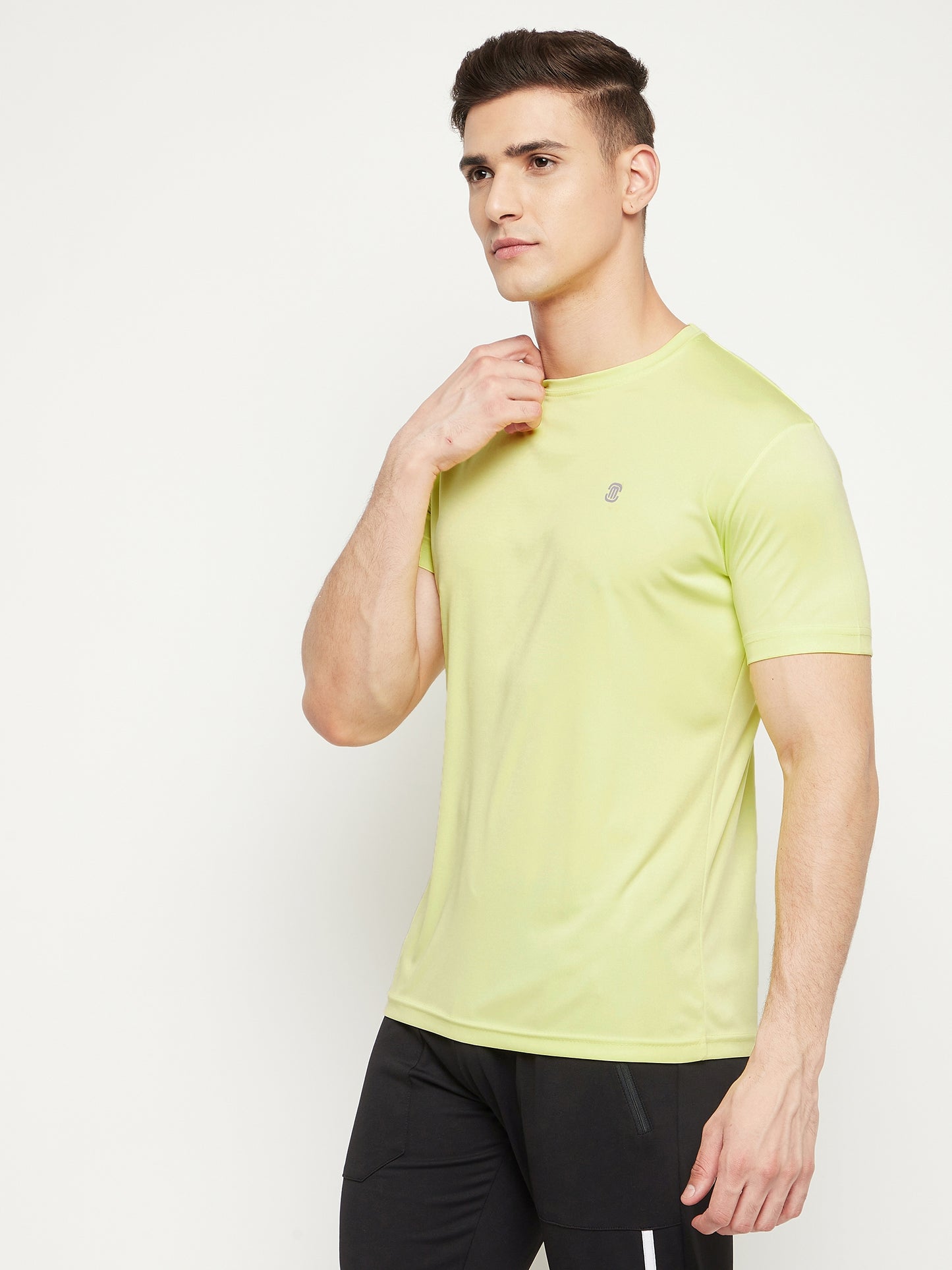 Mozafia Round Neck Sports Tshirts For Men