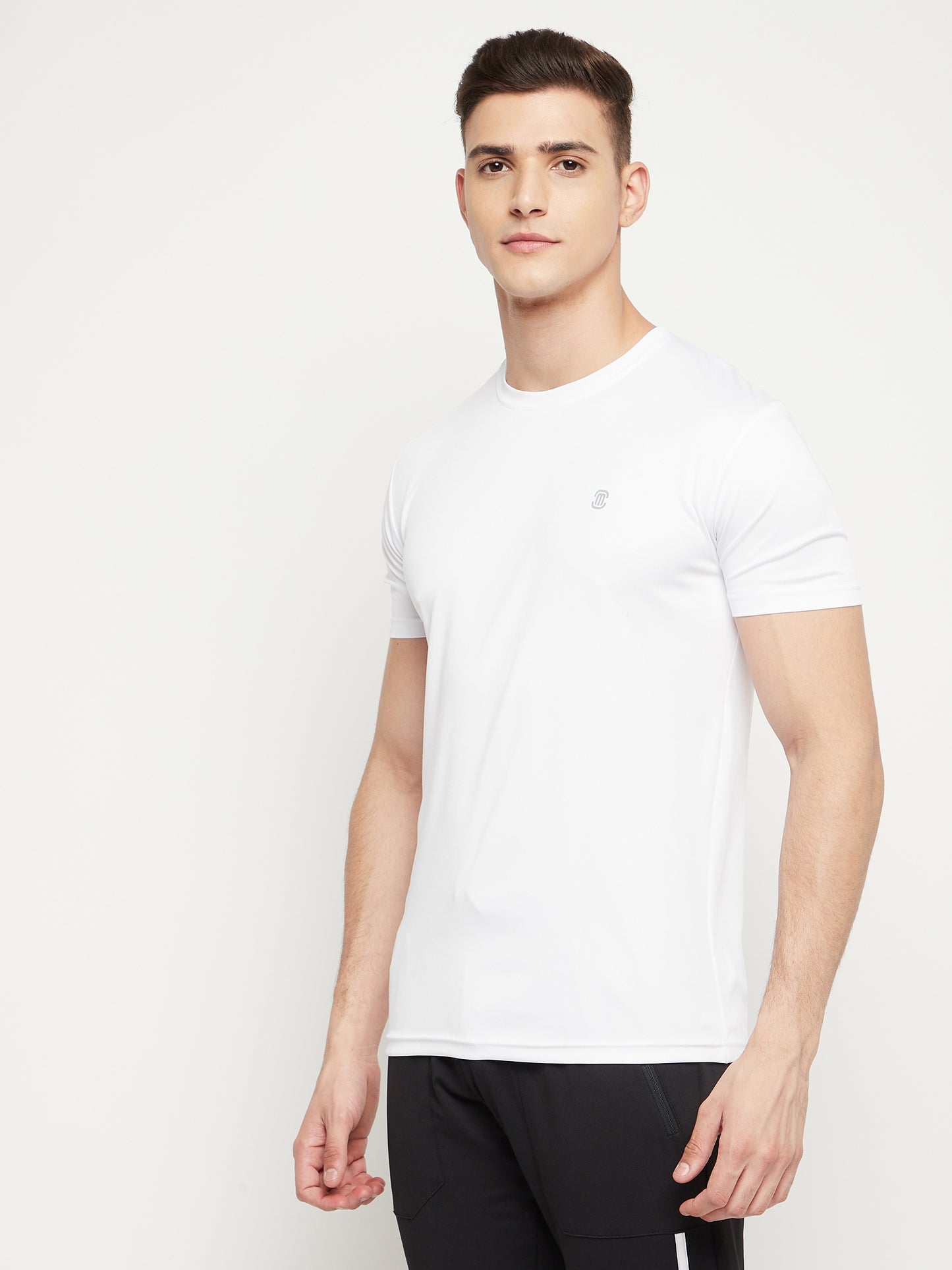 Mozafia Round Neck Sports Tshirts For Men