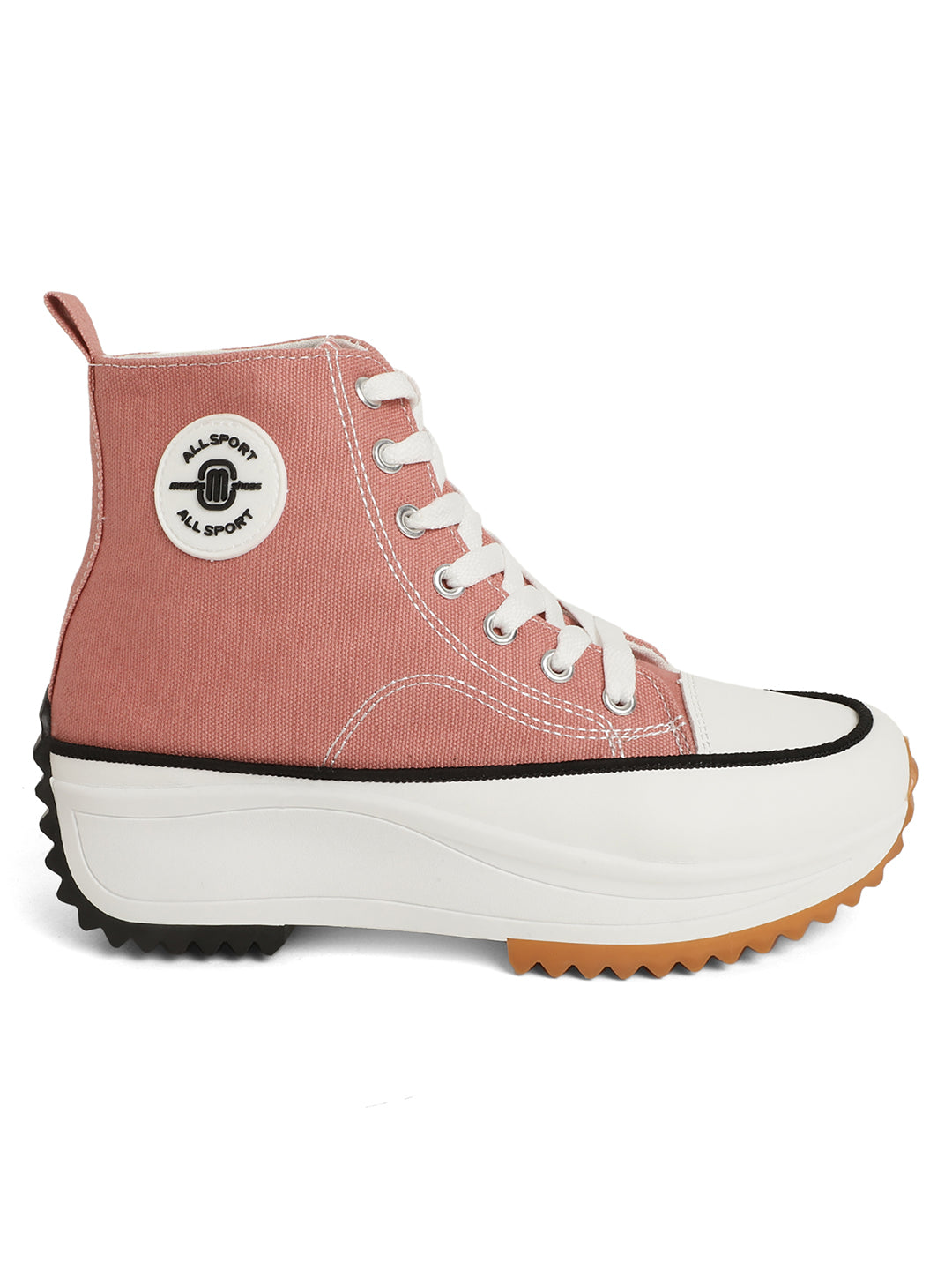 Mozafia Canvas Hike Platform Women Casual Shoe