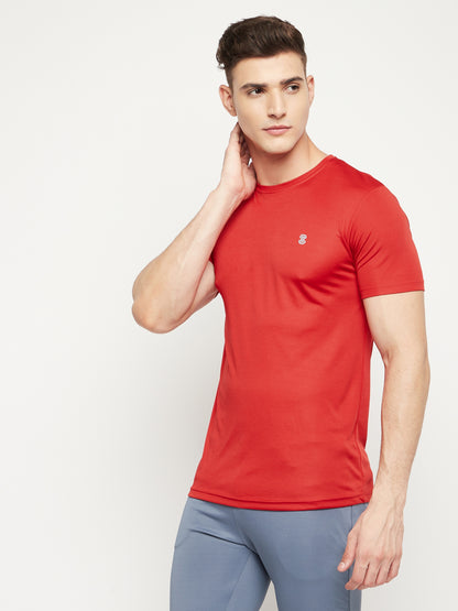 Mozafia Round Neck Sports Tshirts For Men