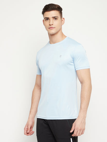 Mozafia Round Neck Sports Tshirts For Men