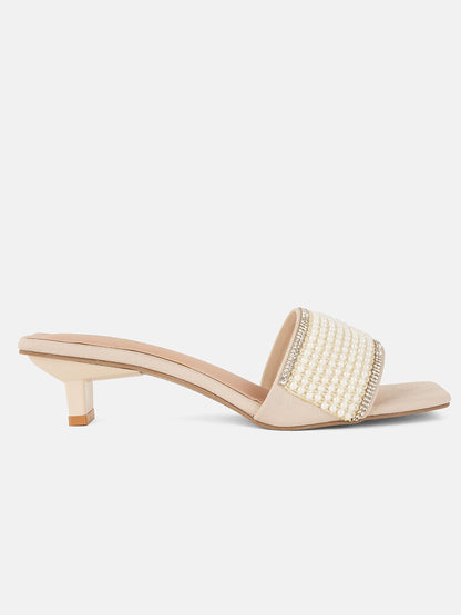 MOZAFIA Heels Sandals for Women
