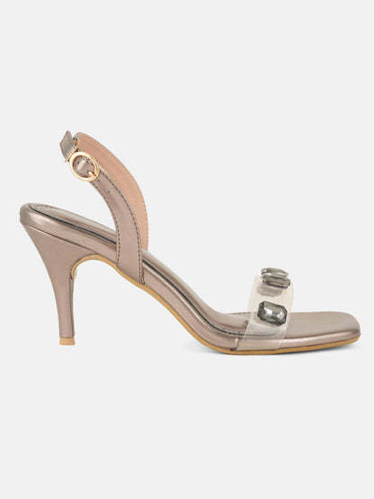 MOZAFIA Heels Sandals for Women