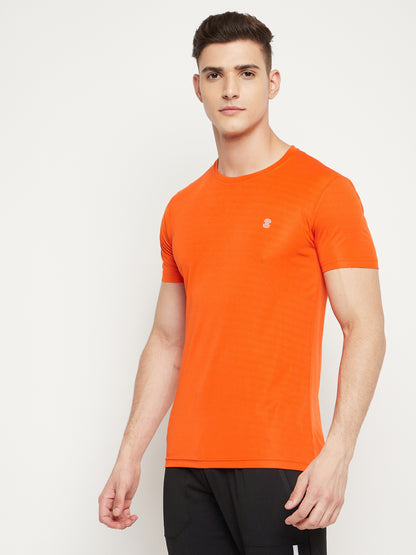 Mozafia Round Neck Sports Tshirts For Men