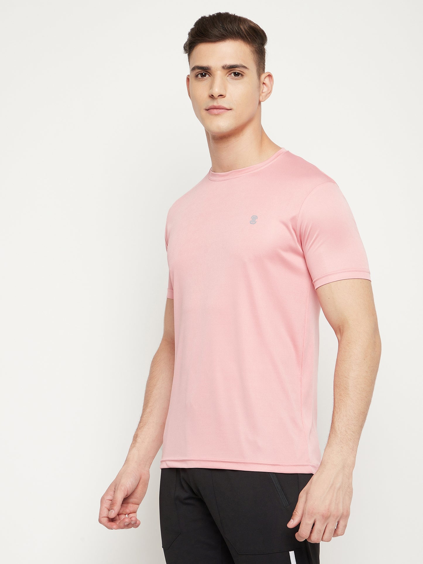 Mozafia Round Neck Sports Tshirts For Men