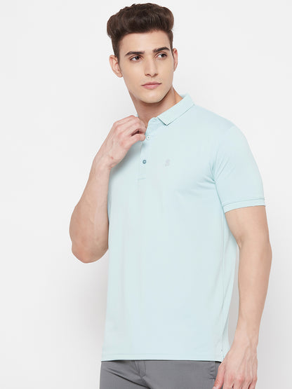 Mozafia Polo Neck Sports Tshirts For Men