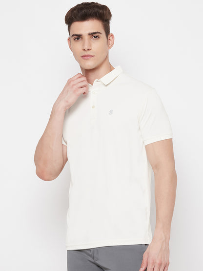 Mozafia Polo Neck Sports Tshirts For Men