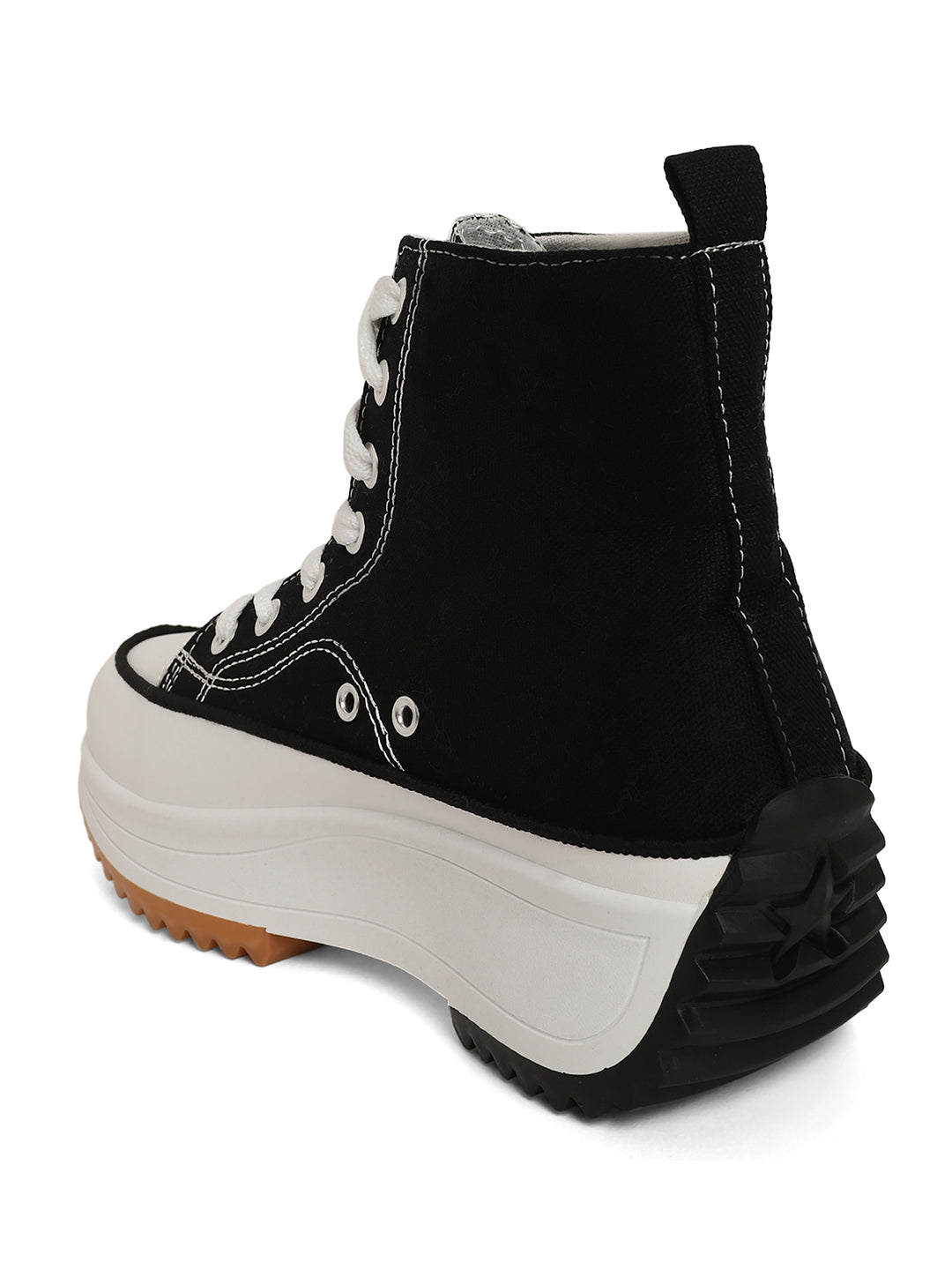 Mozafia Canvas Hike Platform Women Casual Shoe