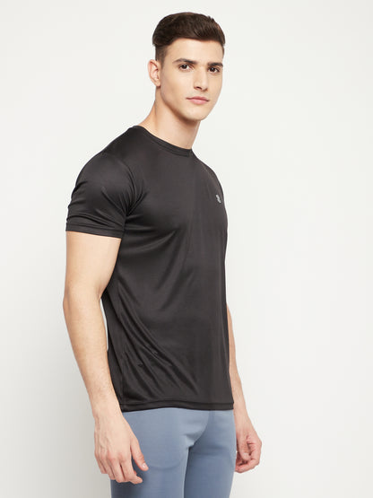 Mozafia Round Neck Sports Tshirts For Men