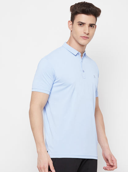 Mozafia Polo Neck Sports Tshirts For Men