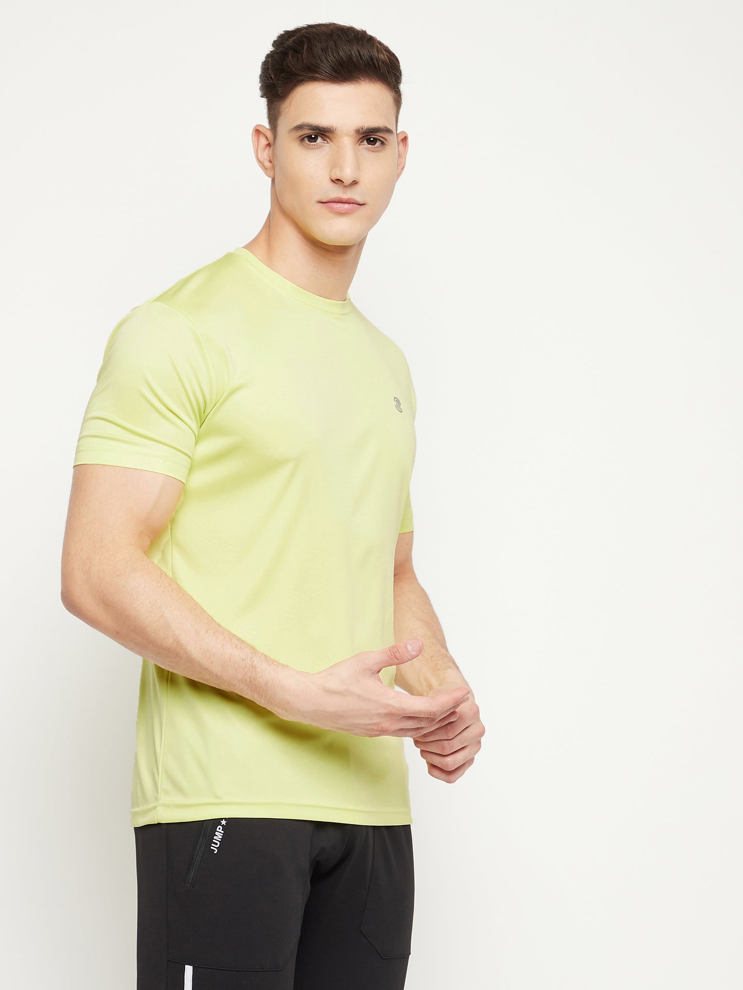 Mozafia Round Neck Sports Tshirts For Men