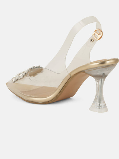 MOZAFIA Heels Sandals for Women