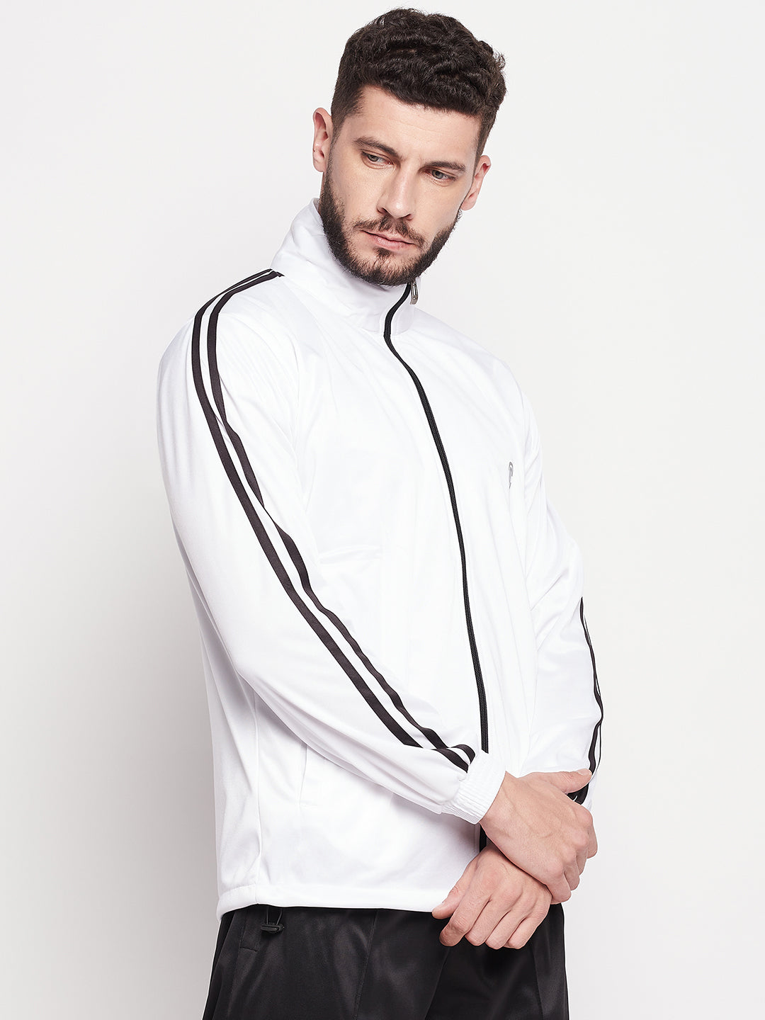 Mozafia Poyster Regular Fit Mens Sports Jacket