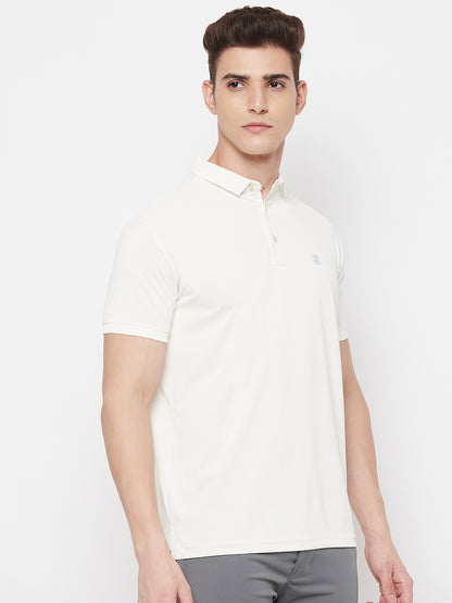 Mozafia Polo Neck Sports Tshirts For Men