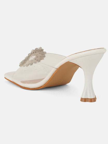 MOZAFIA Heels Sandals for Women