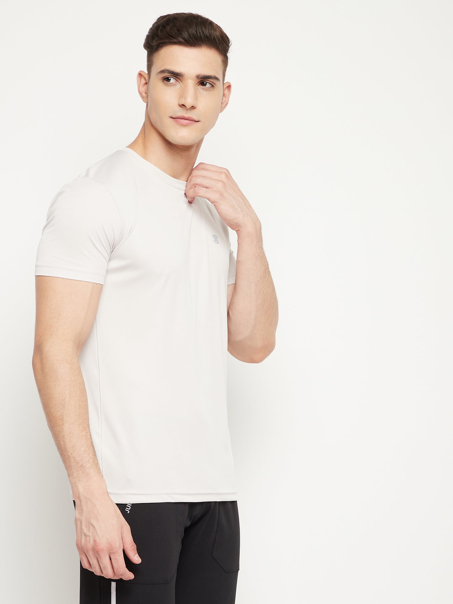 Mozafia Round Neck Sports Tshirts For Men