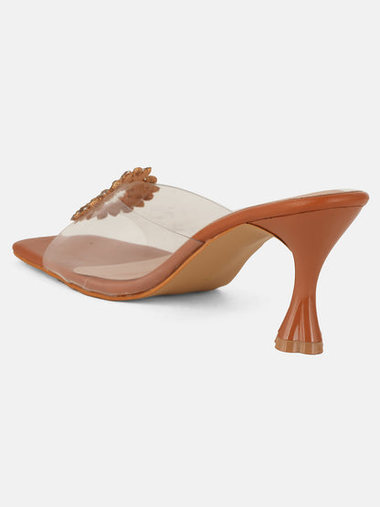 MOZAFIA Heels Sandals for Women