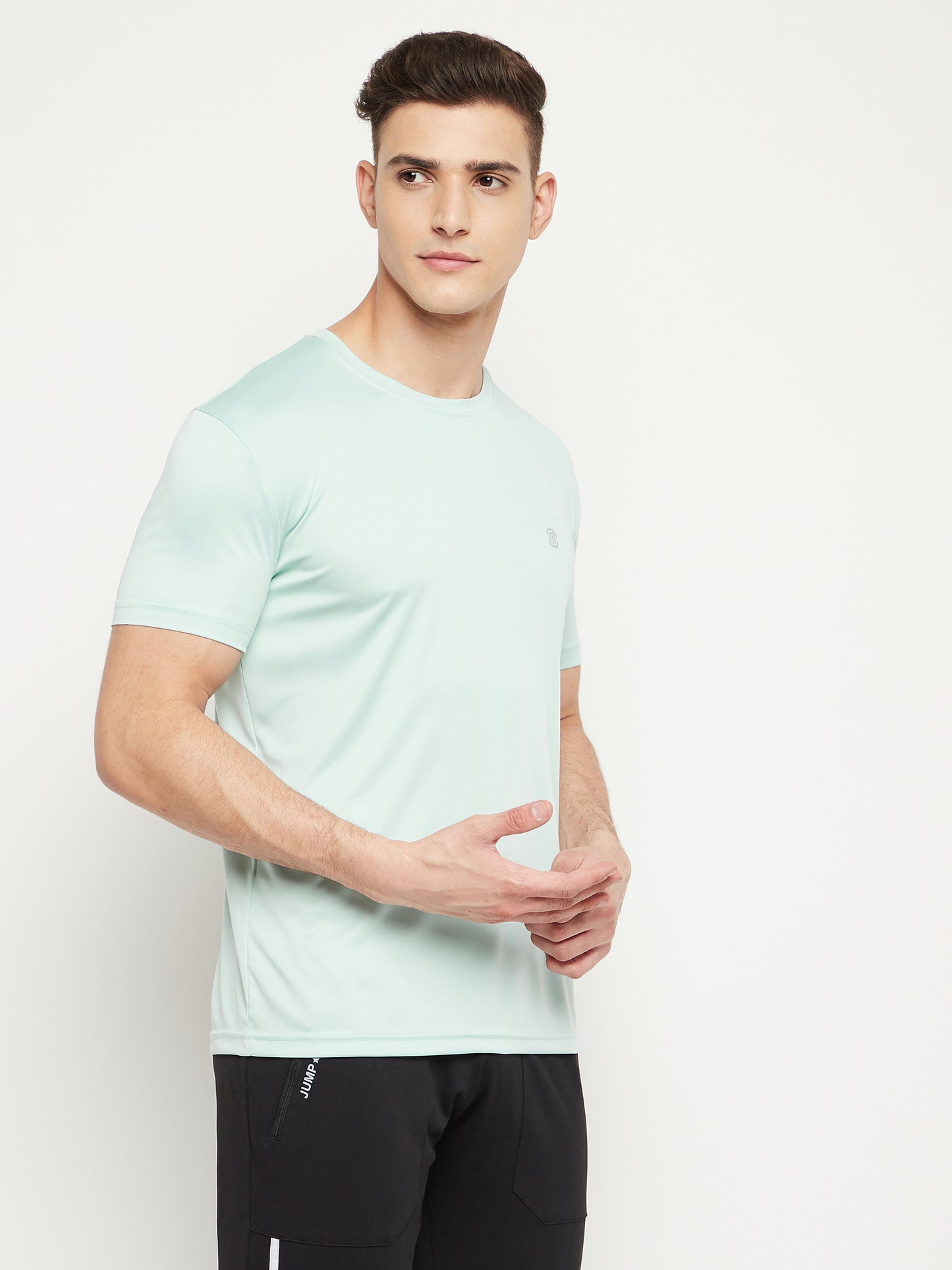 Mozafia Round Neck Sports Tshirts For Men