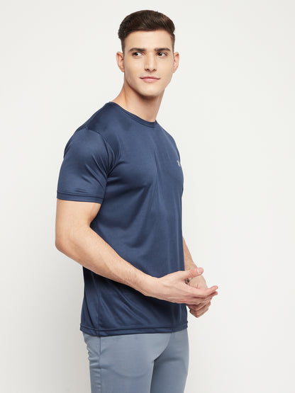 Mozafia Round Neck Sports Tshirts For Men