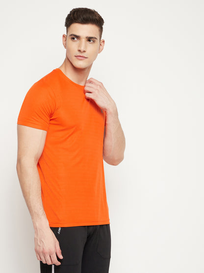 Mozafia Round Neck Sports Tshirts For Men