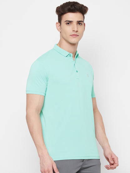 Mozafia Polo Neck Sports Tshirts For Men