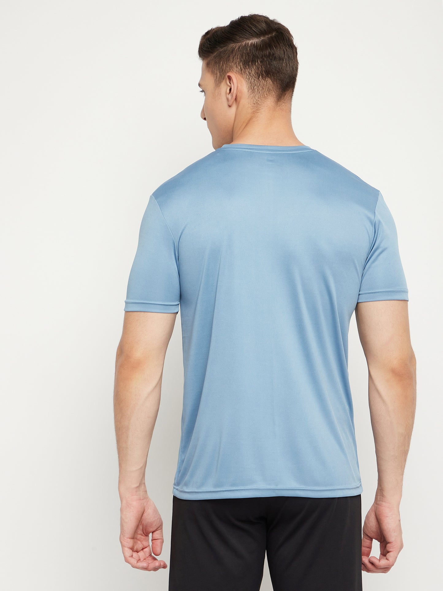 Mozafia Round Neck Sports Tshirts For Men
