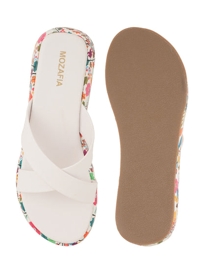 MOZAFIA Flats Sandals for Women